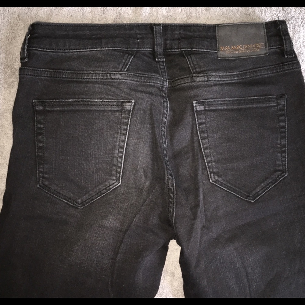 Mid-High Rise Ripped Jeans - Picture 4 of 8